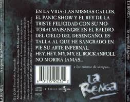 La Renga - Hey Hey, My My