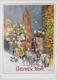 carte de voeux pere noel