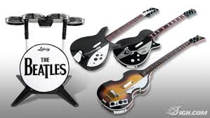 beatles rock band instruments