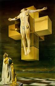 crucifixion by salvador dali
