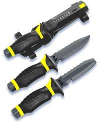 titanium diving knife