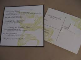flower wedding invitations