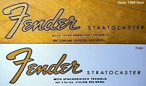 fender headstock stickers