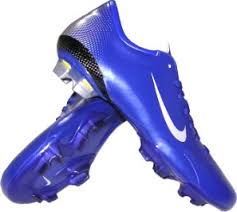 blue nike boots