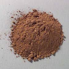 Ochre pigment, ocher pigment,  Anchred standard, Anhydrous iron oxide, Anhydrous oxide of iron,  Ferric oxide (colloidal), Haematite, Ferric oxide, Ferric sesquioxide, Ferrous-ferric oxide, Ferrugo, Hematite mineral, HSDB 452, Indian red, Iron oxide, Iron oxide (Fe2O3), Iron oxide dust, Iron oxide dust and Fume (Fe2O3), Iron oxide fume, Iron oxide pigments, Iron Oxide Red, Iron oxides, Iron Red, Iron sesquioxide, Iron trioxide, Iron(III) oxide, Armenian bole, Bauxite residue, Black oxide of iron, Blended red oxides of iron, Burnt sienna, Burnt umber, Jeweler's rouge, Jewelers rouge, Levanox Red 130A, Light Red, Manufactured iron oxides, Mars Brown, Mars Red, Natural hematite, Natural iron oxides, Natural Red Oxide, Ochre, Pigment black 11, Pigment brown 6, Pigment brown 7, Pigment Red 101, Prussian Brown, Quick rouge, Raddle, Red Iron Oxide, Red ochre, Red oxide, Red oxide D3452, Red oxide D6984, Red oxide of iron, Rouge, Rubigo, Sienna, Sienna brown, Specular iron, Stone Red, Supra, Synthetic iron oxide, Venetian Red, Vitriol Red, Vogel's Iron Red, Yellow ferric oxide, Yellow oxide of iron, 110736-41-9, 11554 Red, 12000-93-0, 12002-17-4, 12227-87-1, 12259-21-1, 1309-37-1, 1343-09-5, 135507-53-8, 147229-90-1, 160186-10-7, 177715-24-1, 188357-78-0, 60880-86-6, 8011-97-0, 8049-50-1, 90452-21-4, Burntisland Red, C.I. 77491, C.I. Pigment Red 101, C.I. Pigment Red 101 and 102, C.I. Pigment Red 102, Calcotone Red, Caput mortuum, CCRIS 7330, CI 77491, Colcothar, Colloidal ferric oxide, Crocus martis adstringens, Deanox, Deanox DNX Pigments, Diiron trioxide, EINECS 215-168-2, Eisenoxyd, English Red, 