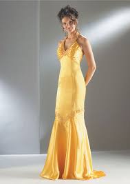 long gold dress