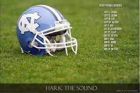unc football helmet