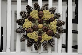 pine cone wreath