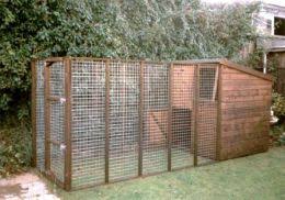 building a dog pen