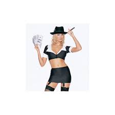 girls gangster costume