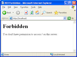 error 403