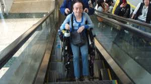 wheelchair escalator