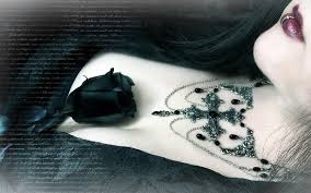 black rose gothic