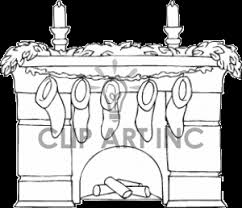 black and white christmas stockings
