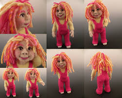 needle felting dolls