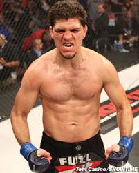 champion Nick Diaz is