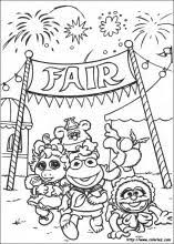 muppets coloring pages