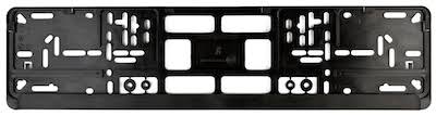 euro license plate frame