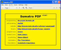 sumatra pdf