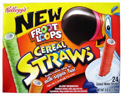 froot loops cereal straws