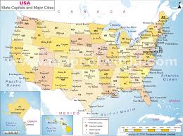 usa maps with cities