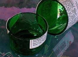cut glass bottle