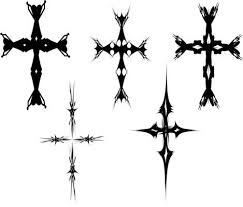 tribal celtic cross