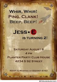 sample birthday invitations