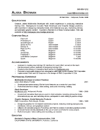 free resume example