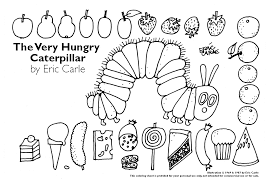 caterpillar coloring sheet