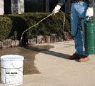 moisture sealing concrete plastic film
