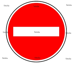 panneau de signalisation interdiction