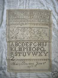 antique sampler