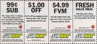 subway coupons printable