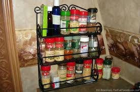 kitchen spice rack