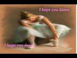 I hope you dance lyrics