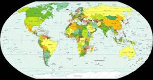 3d map of the world