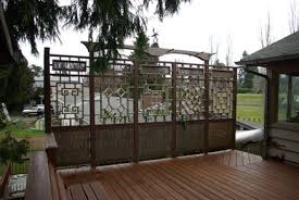 deck privacy wall