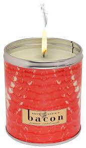 bacon scented candles