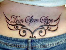 cute lower back tattoo designs