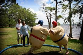 blow up sumo suits