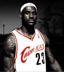 Delonte West and Lebron James