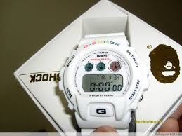 bathing ape g shock watch