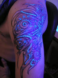 chameleon blacklight tattoo ink