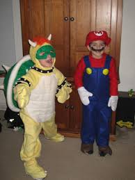 bowser and mario