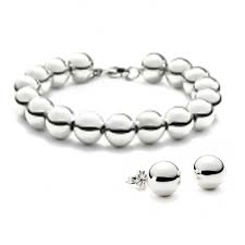 tiffany silver ball bracelet
