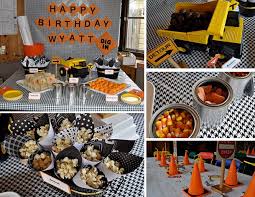 dump truck birthday party