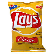 potato chip bag