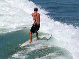 water surfing