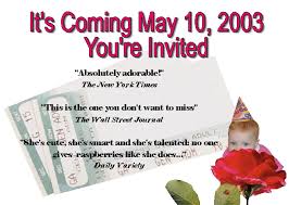 1st birthday invitation card